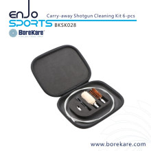 Borekare 6-PCS Carry-Away Kit de limpieza de pistola de escopeta